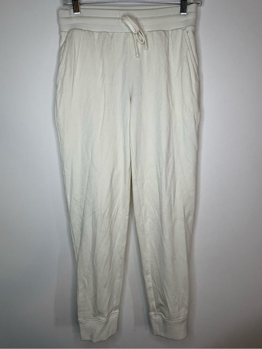 Haven Well Within NWT Off-White Drawstring Joggers Size XS Organic Cotton